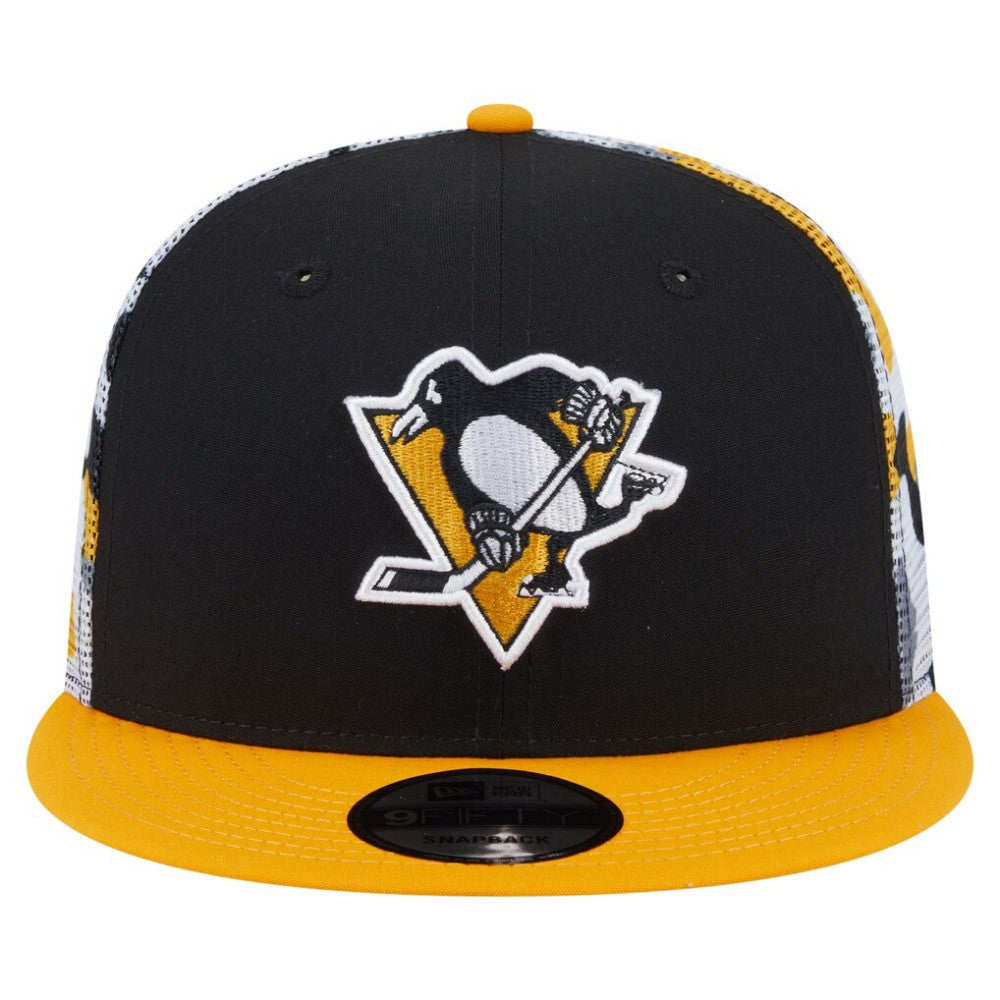 Pittsburgh Penguins New Era Camo Meshback 9FIFTY Snapback Hat