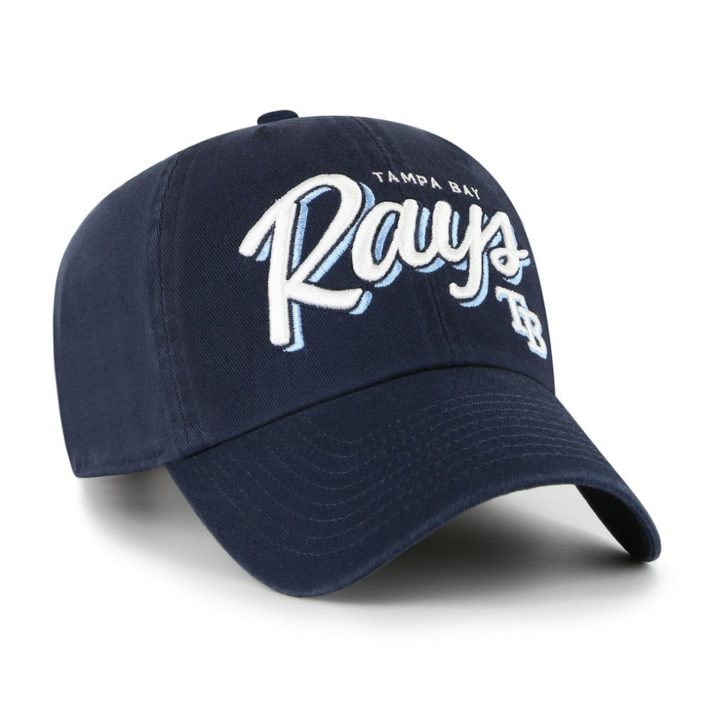 Tampa Bay Rays Women's Ariana Clean Up Adjustable Hat - Navy | 47 brand