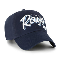 Tampa Bay Rays Women's Ariana Clean Up Adjustable Hat - Navy | 47 brand