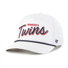 Minnesota Twins Brrr Fairway Hitch Adjustable Hat - White | 47 brand