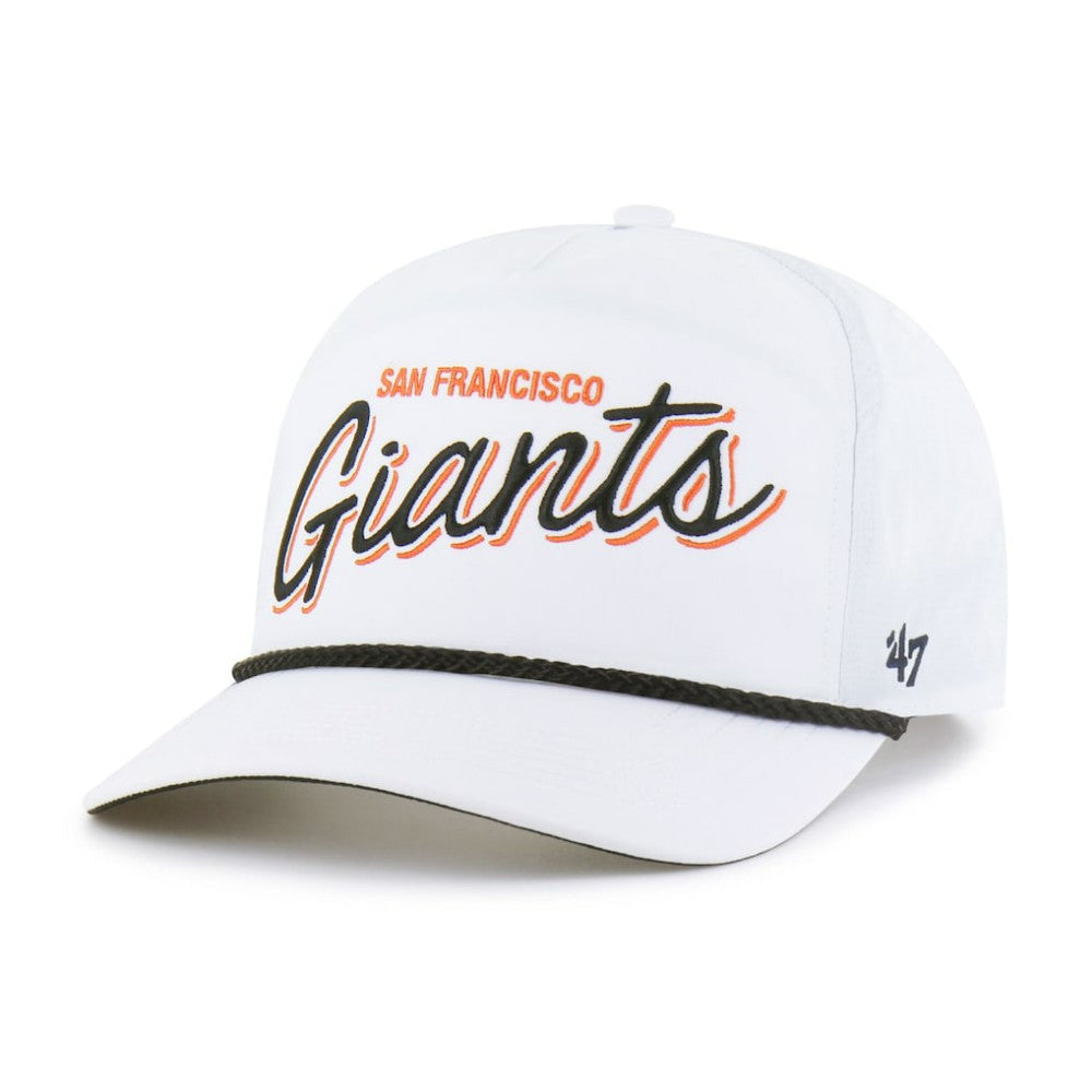 San Francisco Giants Brrr Fairway Hitch Adjustable Hat - White | 47 brand