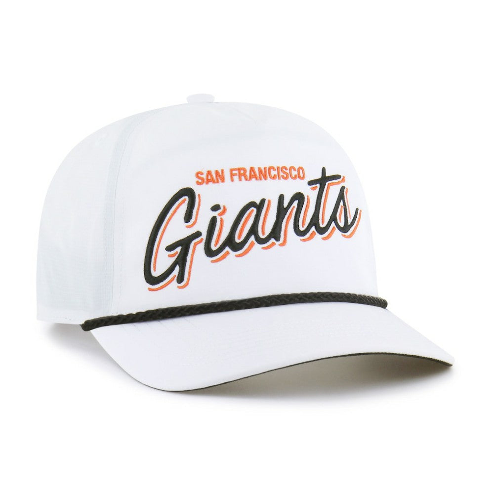 San Francisco Giants Brrr Fairway Hitch Adjustable Hat - White | 47 brand