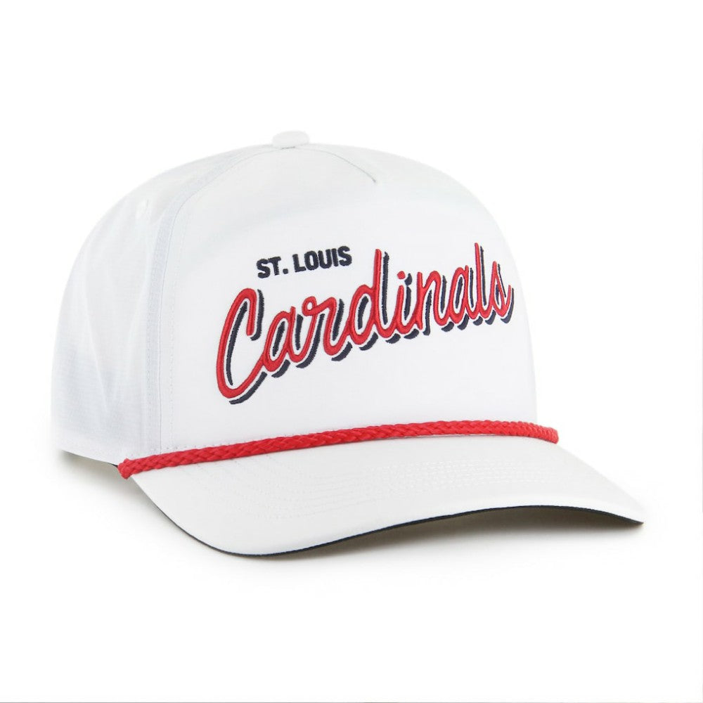 St. Louis Cardinals Brrr Fairway Hitch Adjustable Hat - White | 47 brand