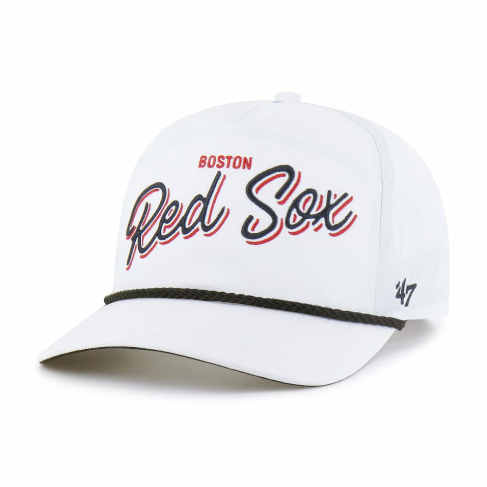 Boston Red Sox Brrr Fairway Hitch Adjustable Hat - White | 47 brand