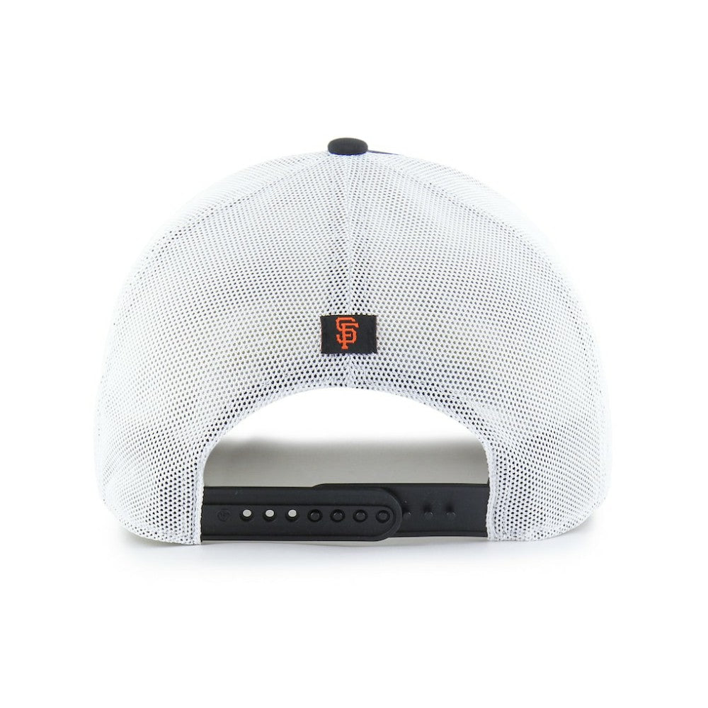 San Francisco Giants Fairway Trucker Adjustable Hat - Black/White | 47 brand