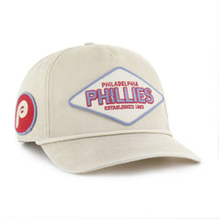Philadelphia Phillies Cairn Hitch Adjustable Hat - Khaki | 47 brand