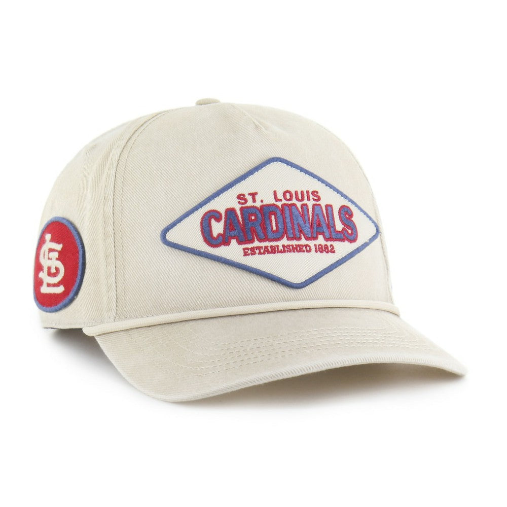 St. Louis Cardinals Cairn Hitch Adjustable Hat - Khaki | 47 brand