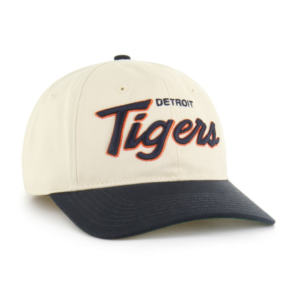 Detroit Tigers Crosstown Franchise Fitted Hat - Natural | 47 brand