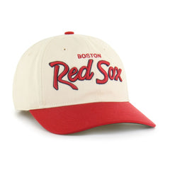 Boston Red Sox Crosstown Franchise Fitted Hat - Natural | 47 brand