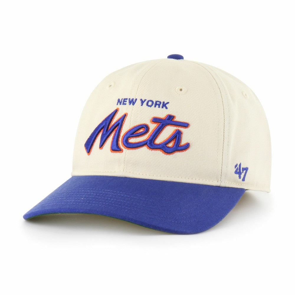 New York Mets Crosstown Franchise Fitted Hat - Natural | 47 brand