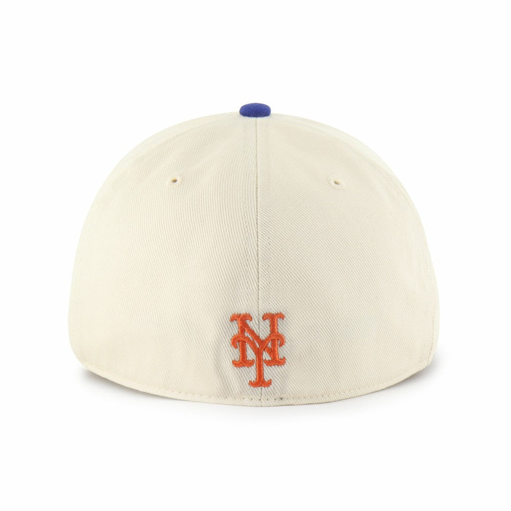 New York Mets Crosstown Franchise Fitted Hat - Natural | 47 brand