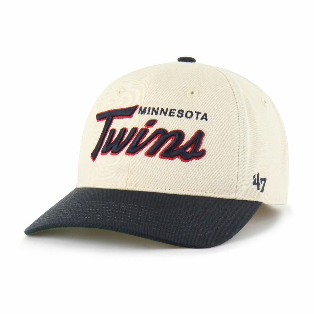 Minnesota Twins Crosstown Franchise Fitted Hat - Natural | 47 brand