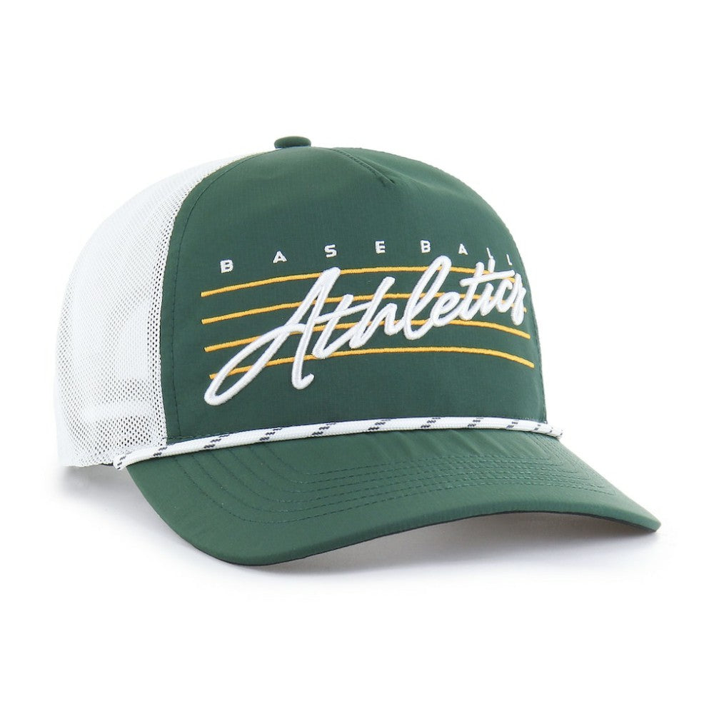 Athletics Brrr Downburst Mesh Hitch Adjustable Hat - Dark Green | 47 brand