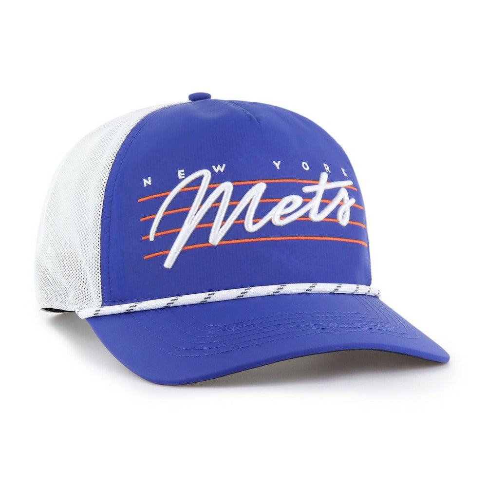 New York Mets Brrr Downburst Mesh Hitch Adjustable Hat - Royal | 47 brand