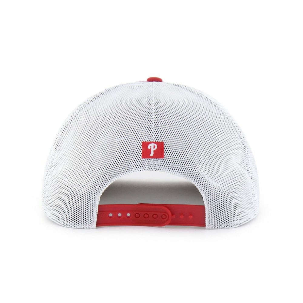Philadelphia Phillies Brrr Downburst Mesh Hitch Adjustable Hat - Red | 47 brand