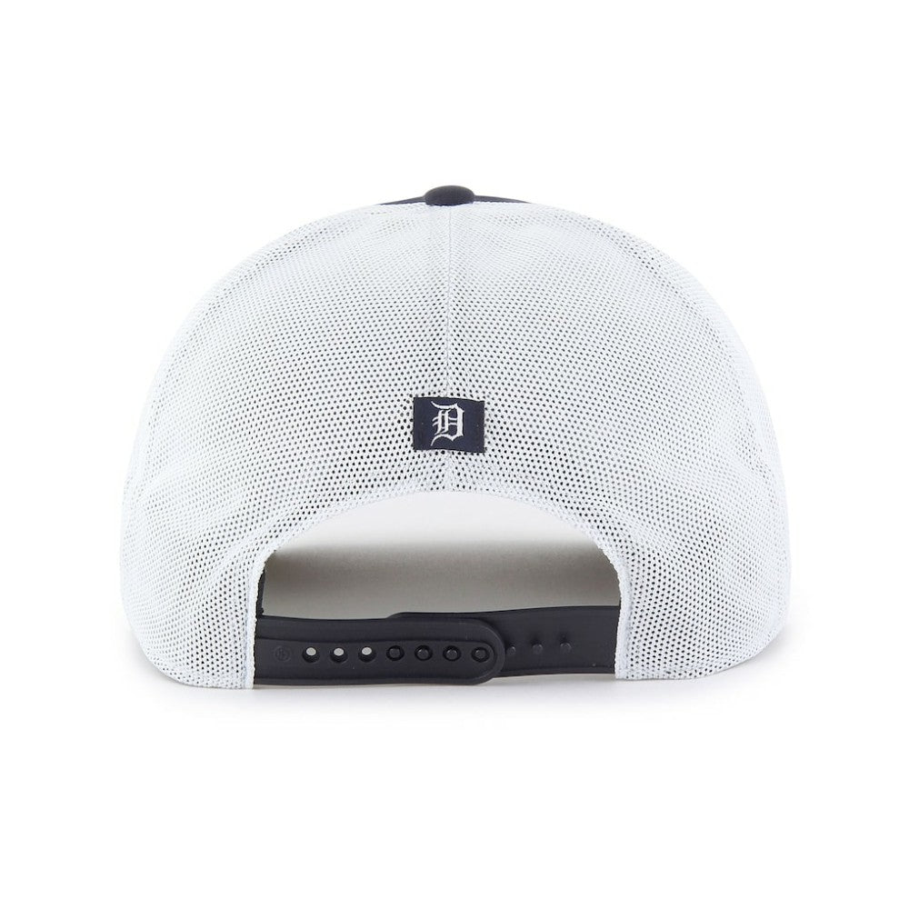 Detroit Tigers Brrr Downburst Mesh Hitch Adjustable Hat - Navy | 47 brand