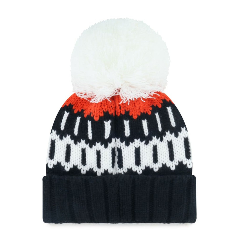 San Francisco Giants Women's Felicity Cuffed Knit Hat with Pom - Black | 47 brand