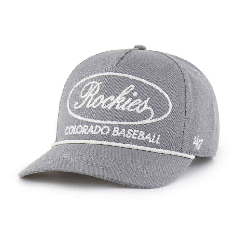 Colorado Rockies Foundational Hitch Adjustable Hat - Gray | 47 brand