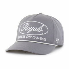 Kansas City Royals Foundational Hitch Adjustable Hat - Gray | 47 brand
