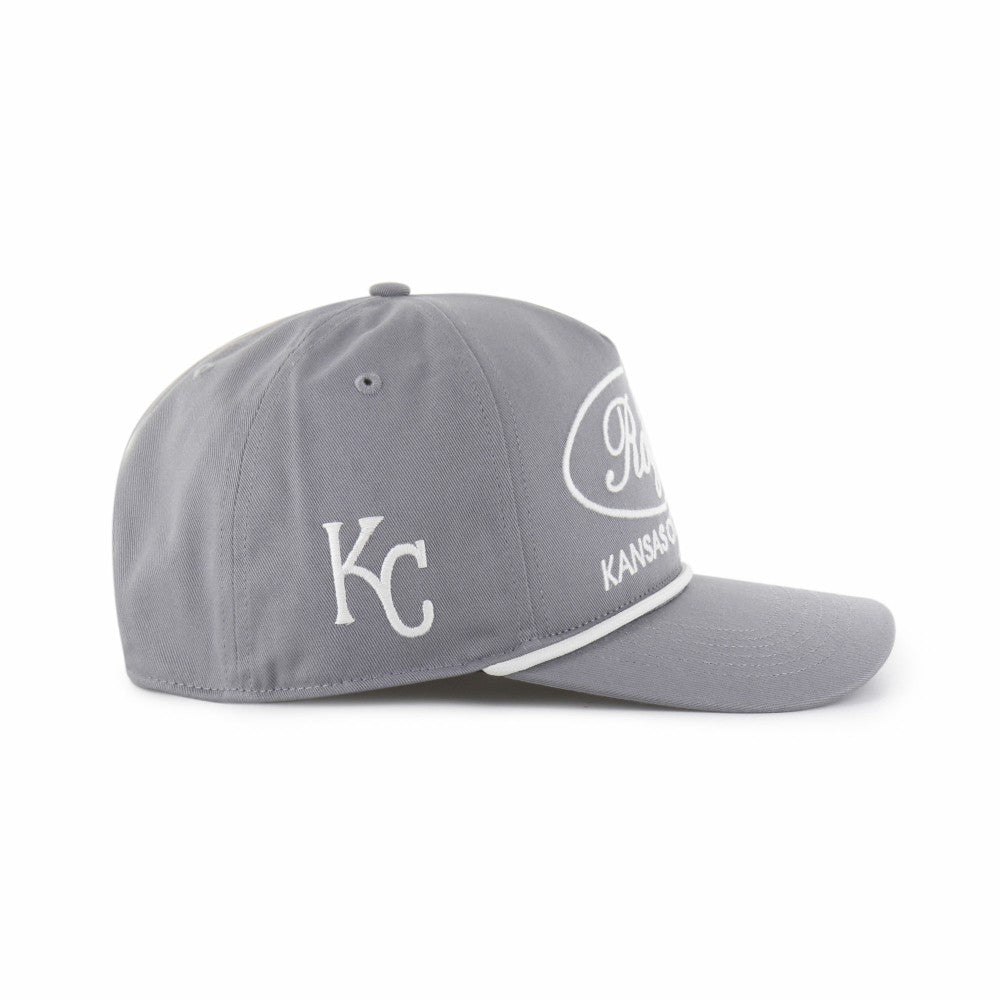 Kansas City Royals Foundational Hitch Adjustable Hat - Gray | 47 brand