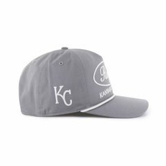 Kansas City Royals Foundational Hitch Adjustable Hat - Gray | 47 brand