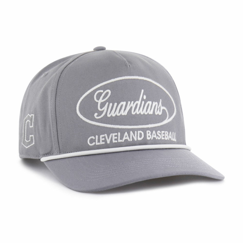 Cleveland Guardians Foundational Hitch Adjustable Hat - Gray | 47 brand