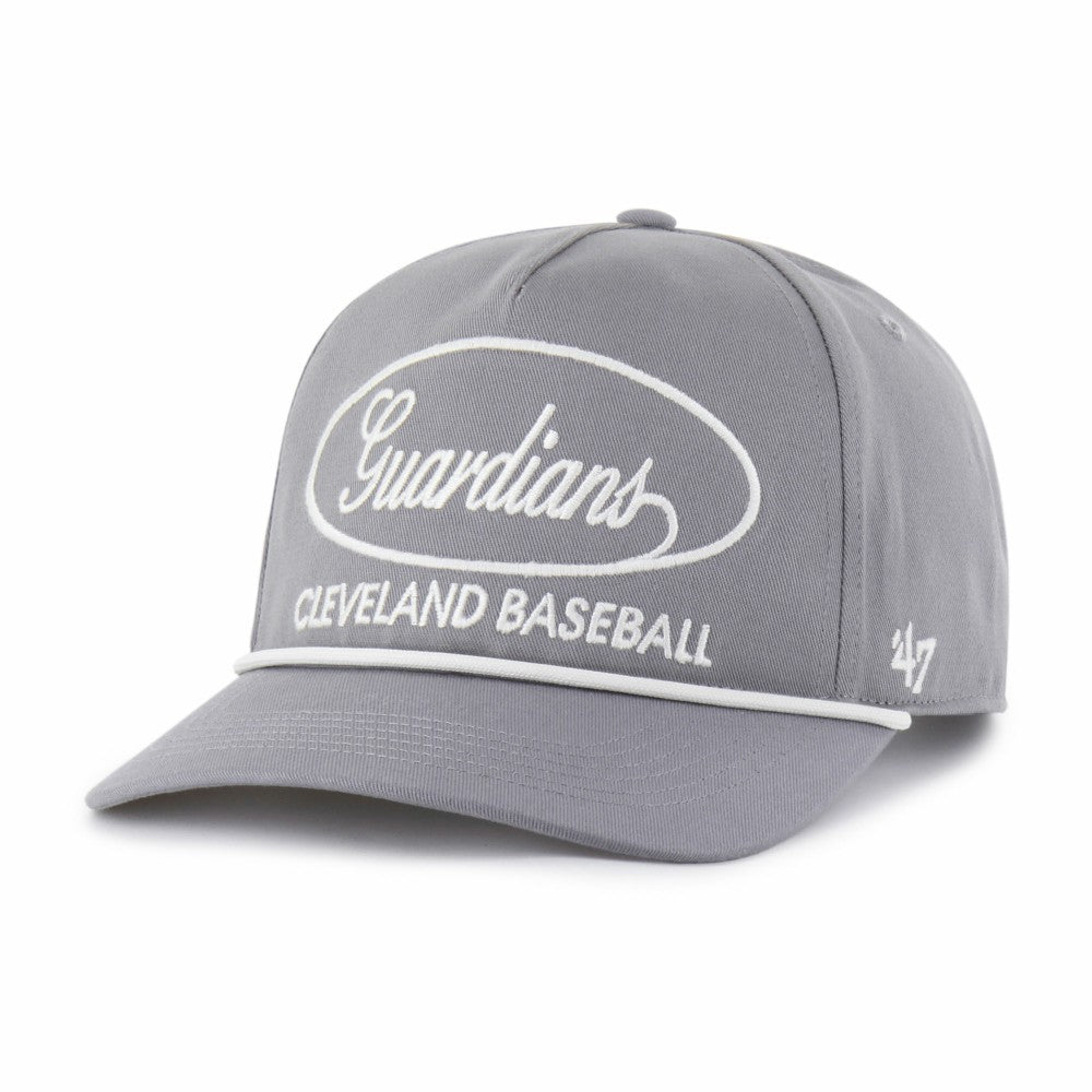 Cleveland Guardians Foundational Hitch Adjustable Hat - Gray | 47 brand