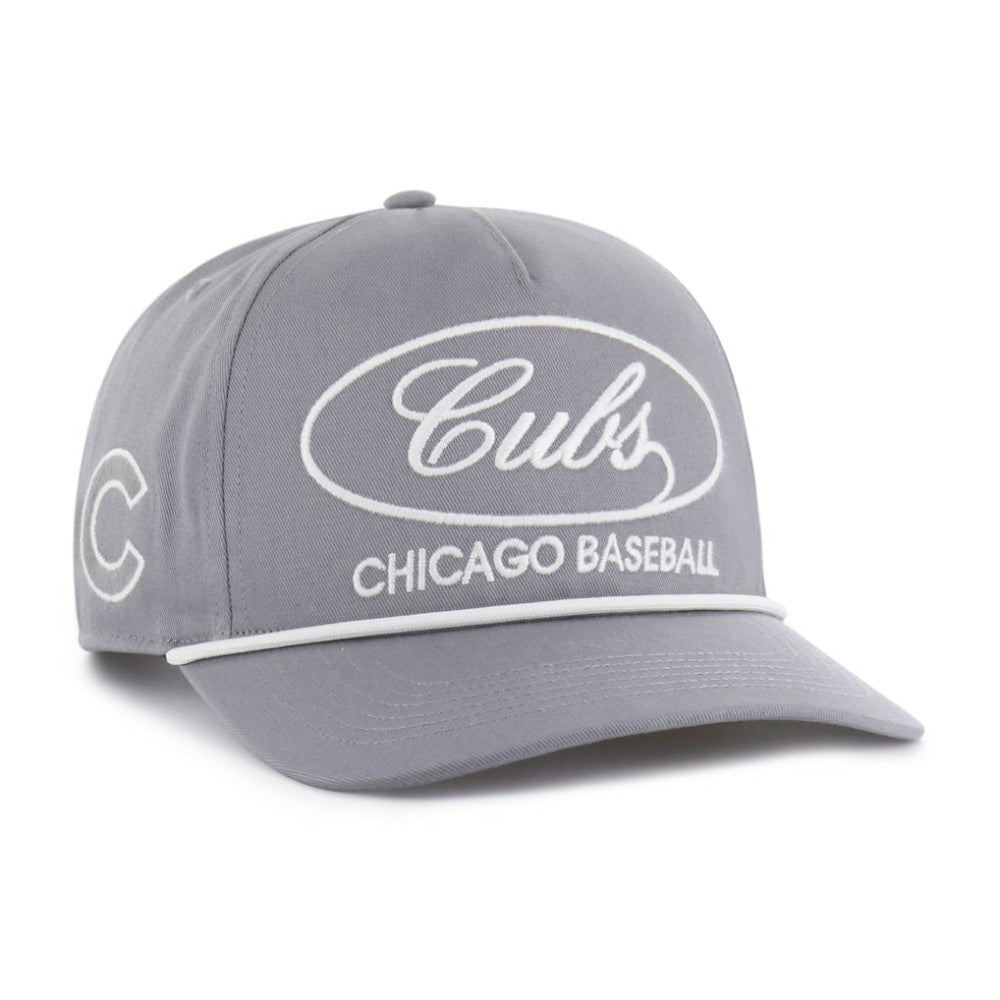 Chicago Cubs Foundational Hitch Adjustable Hat - Gray | 47 brand
