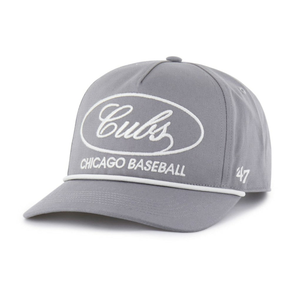 Chicago Cubs Foundational Hitch Adjustable Hat - Gray | 47 brand