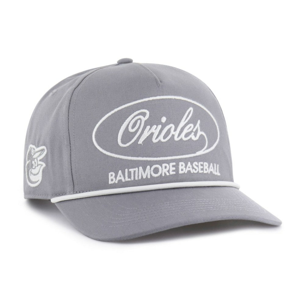 Baltimore Orioles Foundational Hitch Adjustable Hat - Gray | 47 brand