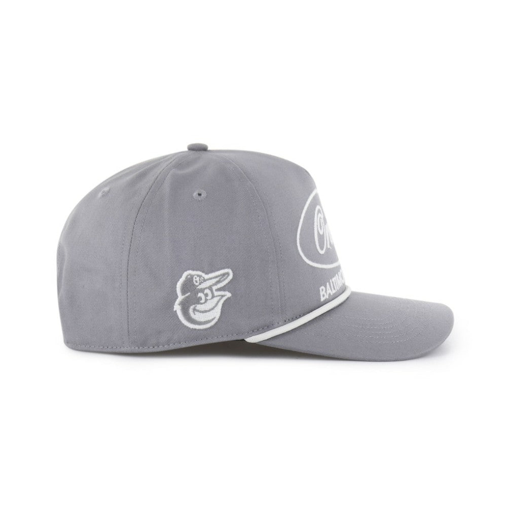 Baltimore Orioles Foundational Hitch Adjustable Hat - Gray | 47 brand