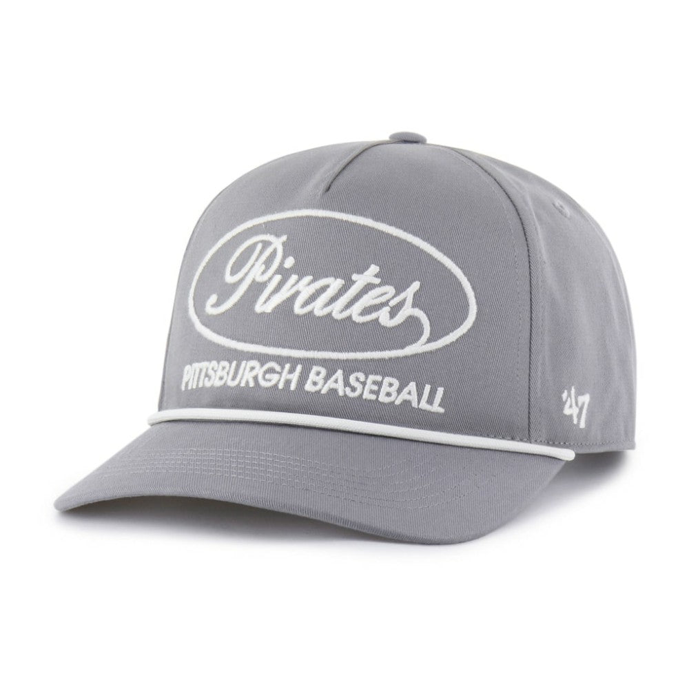 Pittsburgh Pirates Foundational Hitch Adjustable Hat - Gray | 47 brand