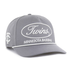 Minnesota Twins Foundational Hitch Adjustable Hat - Gray | 47 brand
