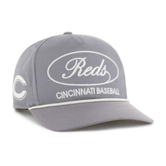 Cincinnati Reds Foundational Hitch Adjustable Hat - Gray | 47 brand