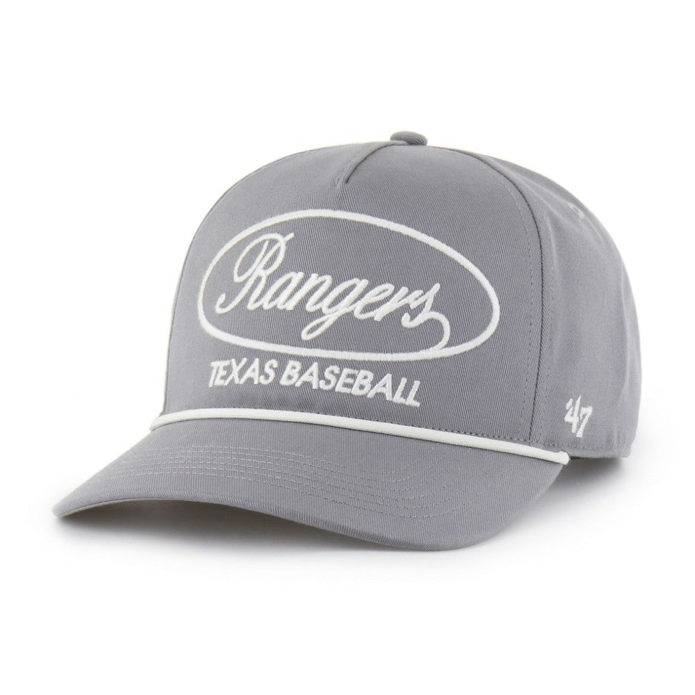 Texas Rangers Foundational Hitch Adjustable Hat - Gray | 47 brand