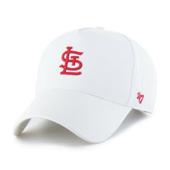 St. Louis Cardinals Foundational Pinch Offside Adjustable Hat - White | 47 brand