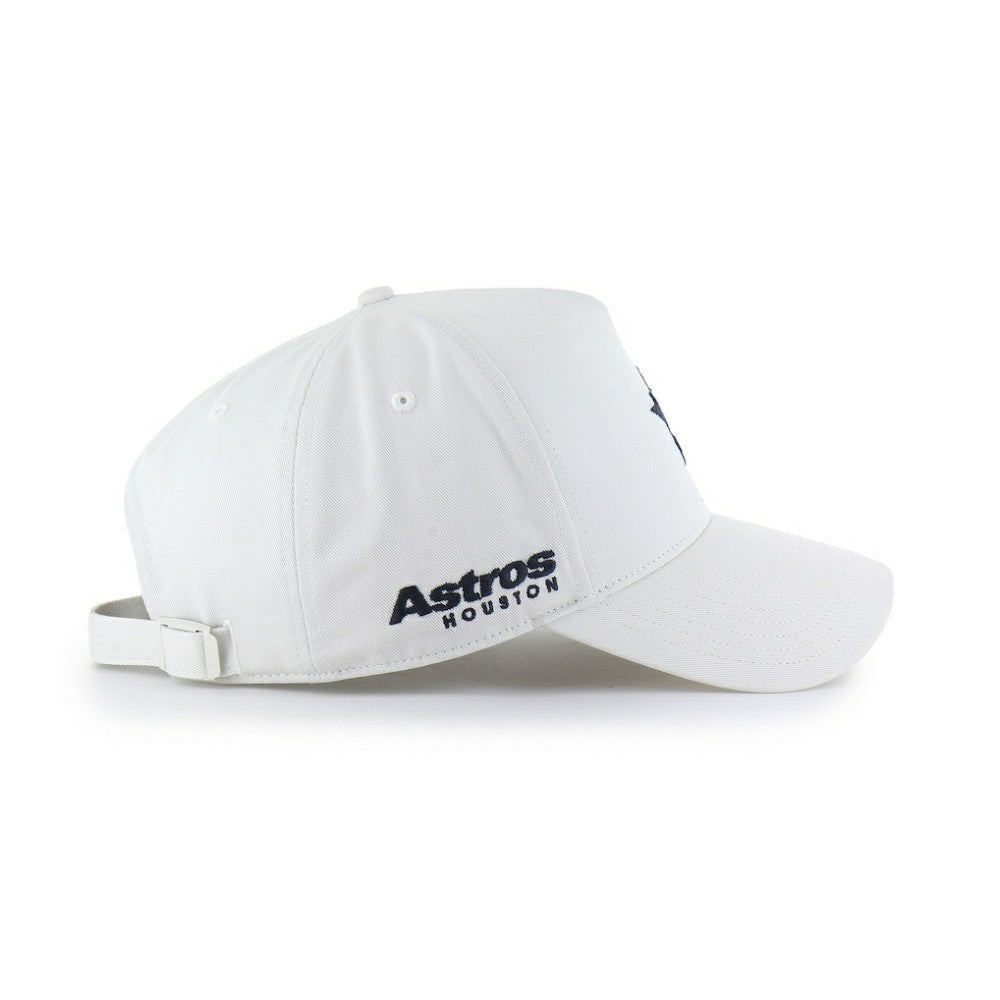 Houston Astros Foundational Pinch Offside Adjustable Hat - White | 47 brand