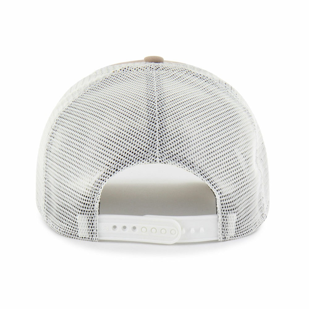 Milwaukee Brewers Foundational Mesh Hitch Adjustable Hat - Brown | 47 brand