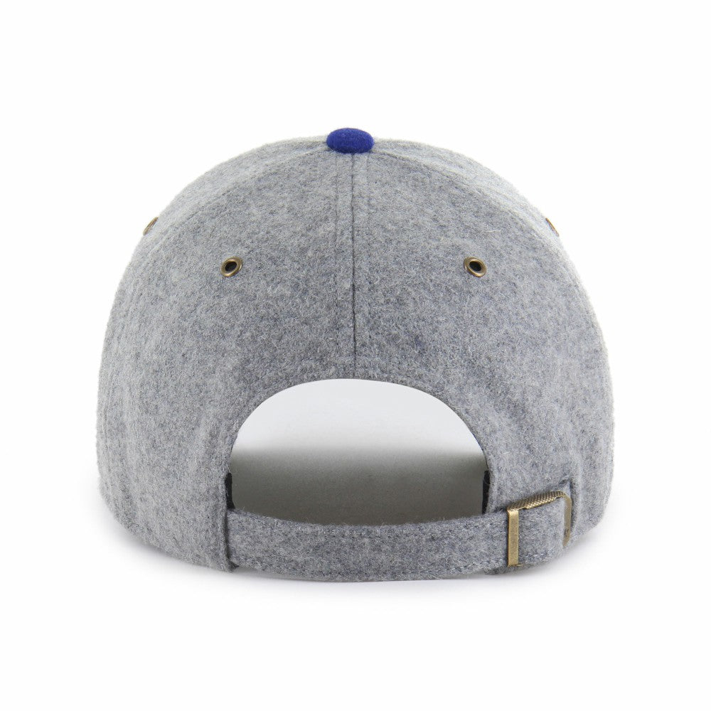 Los Angeles Dodgers Golden Age Wool Clean Up Adjustable Hat - Gray/Royal | 47 brand