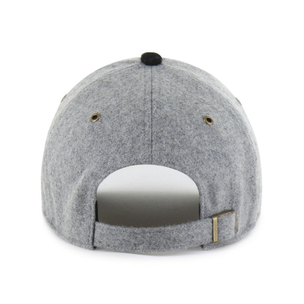 San Francisco Giants Golden Age Wool Clean Up Adjustable Hat - Gray/Black | 47 brand