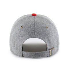 St. Louis Cardinals Golden Age Wool Clean Up Adjustable Hat - Gray/Red | 47 brand