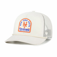 New York Mets Gravestone Adjustable Trucker Hat - Cream | 47 brand