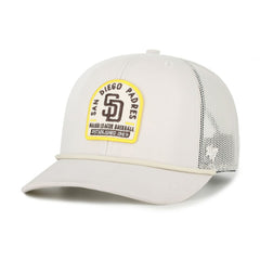 San Diego Padres Gravestone Adjustable Trucker Hat - Cream | 47 brand