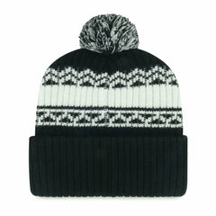 Chicago White Sox Youth Polar Vortex Cuffed Knit Hat with Pom - Black | 47 brand