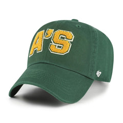 Athletics Women's Zoey Clean Up Adjustable Hat - Dark Green | 47 brand