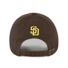 San Diego Padres Women's Zoey Clean Up Adjustable Hat - Brown | 47 brand