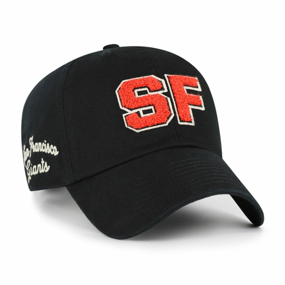 San Francisco Giants Women's Zoey Clean Up Adjustable Hat - Black | 47 brand