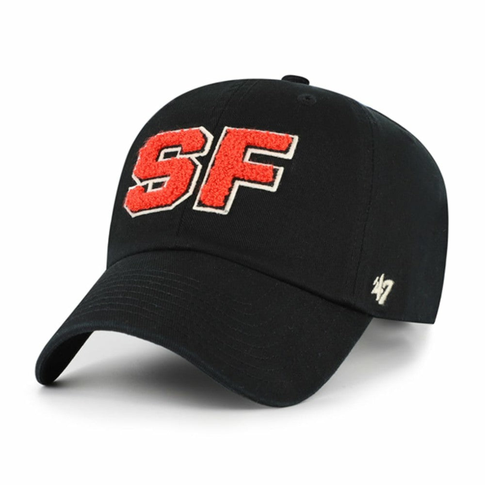 San Francisco Giants Women's Zoey Clean Up Adjustable Hat - Black | 47 brand