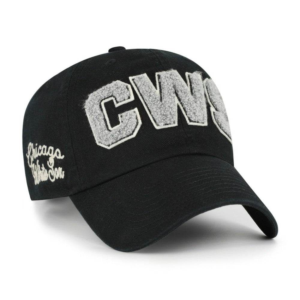 Chicago White Sox Women's Zoey Clean Up Adjustable Hat - Black | 47 brand