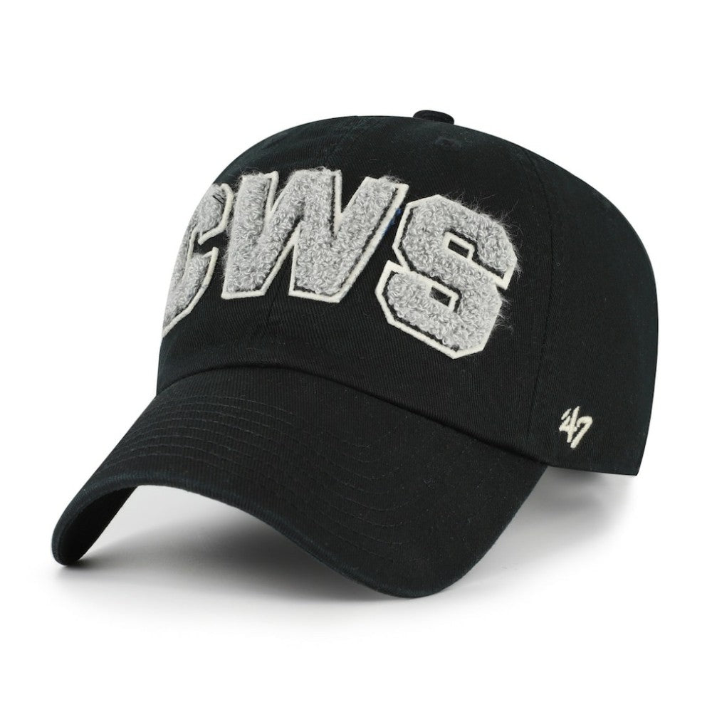 Chicago White Sox Women's Zoey Clean Up Adjustable Hat - Black | 47 brand